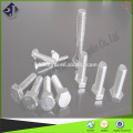 Din931 made in china nut bolt manufacturing machine square shoulder bolt